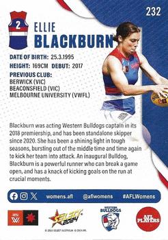 2024 Select AFL Footy Stars #232 Ellie Blackburn Back